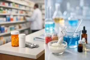 Retail Pharmacy vs Compounding Pharmacy